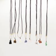 Pendentifs en pierres précieuses - Collection Animaux (assortis)