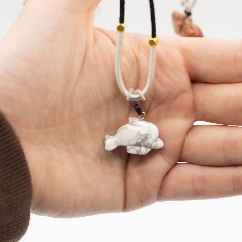 Pendentifs en pierres précieuses - Collection Animaux (assortis)