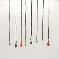 Pendentifs en pierres précieuses - Collection botanique (variés)