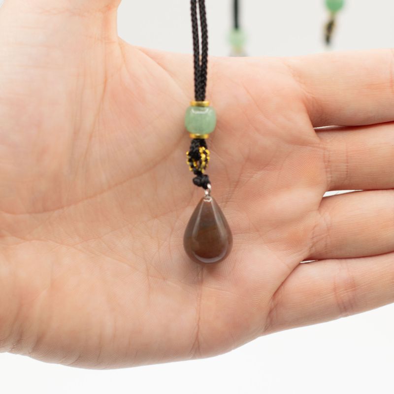 Pendentifs en pierres précieuses - Collection botanique (variés)