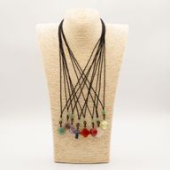 Pendentifs en pierres précieuses - Collection botanique (variés)