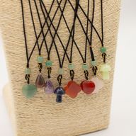 Pendentifs en pierres précieuses - Collection botanique (variés)