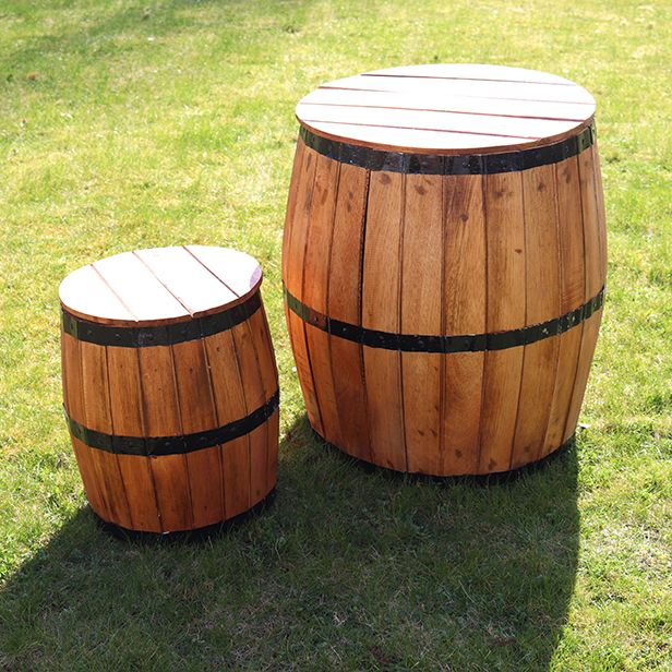 Tabouret Tonneau de Bière - Naturel