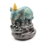 Fontaine à Encens Flux Inversé– Éléphant au Bassin