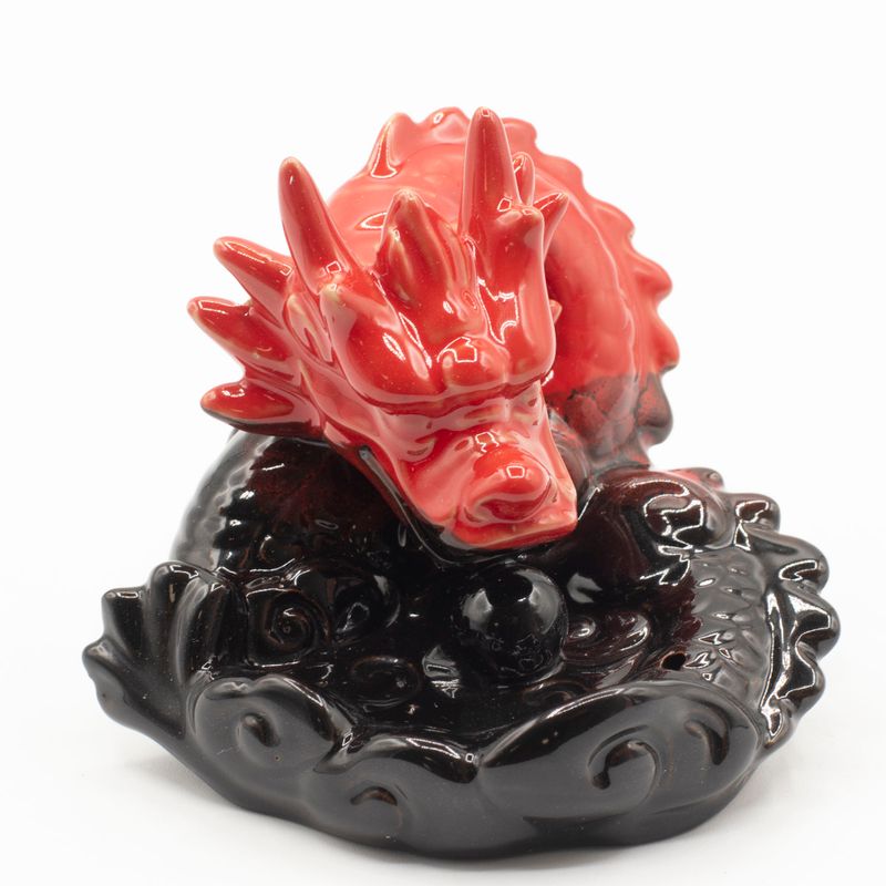 Fontaine à Encens Flux Inversé– Petit Dragon Rouge