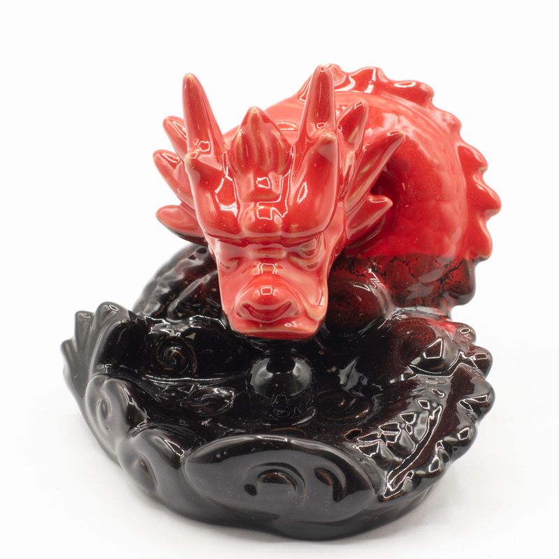 Fontaine à Encens Flux Inversé– Petit Dragon Rouge