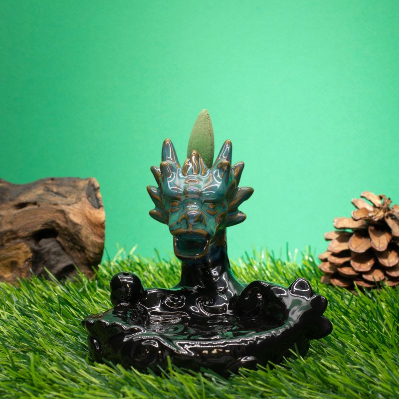 Fontaine à Encens Flux Inversé– Grand Dragon au Bassin