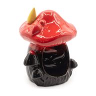 Fontaine à Encens Flux Inversé– Grand Champignon Rouge