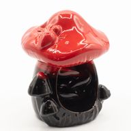 Fontaine à Encens Flux Inversé– Grand Champignon Rouge