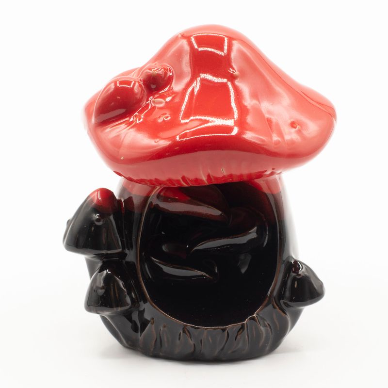Fontaine à Encens Flux Inversé– Grand Champignon Rouge