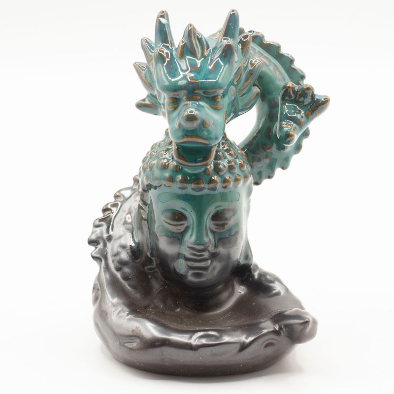 Fontaine à Encens Flux Inversé– Dragon au-dessus de Bouddha
