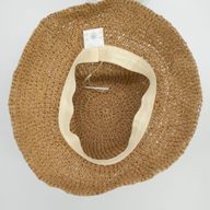 Chapeau de soleil en paille souple – Café & Marguerites