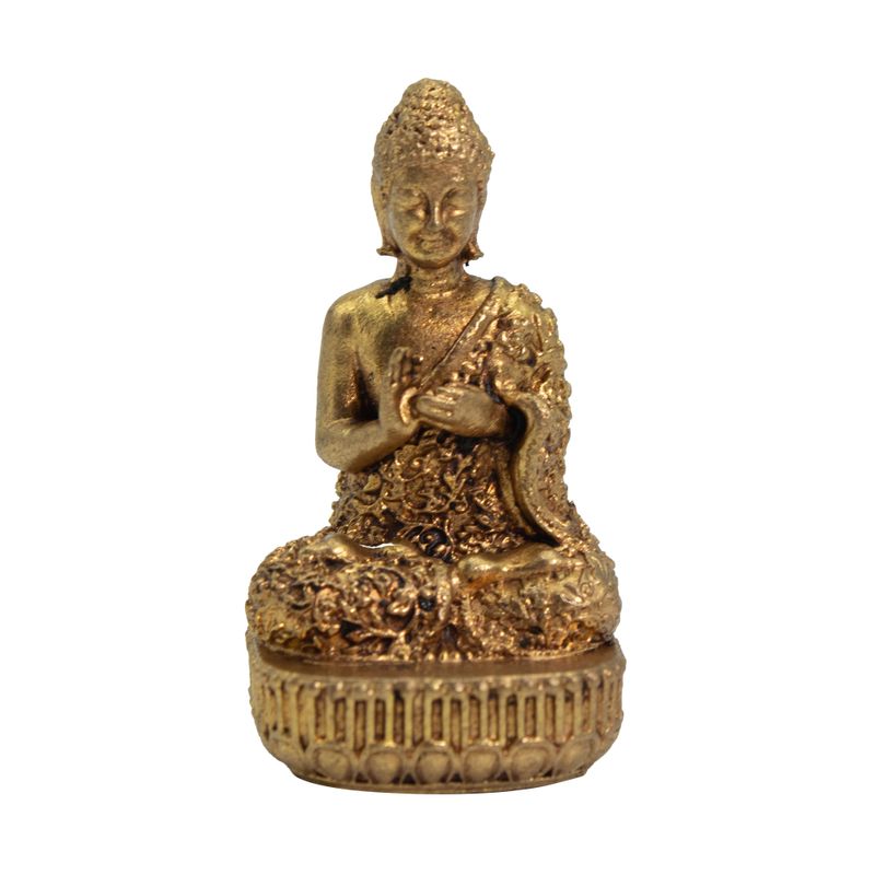 Miniature en laiton – Bouddha (60 g) – 48 mm