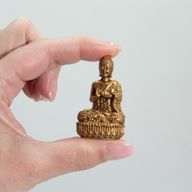 Miniature en laiton – Bouddha (60 g) – 48 mm