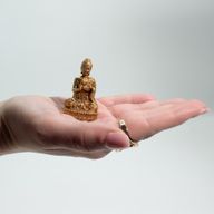 Miniature en laiton – Bouddha (60 g) – 48 mm
