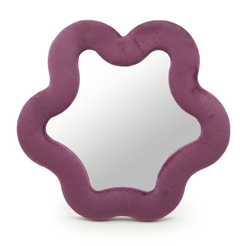 Miroir Ondulé Doux Étoile – Mauve – 33 x 23 x 2,3 cm