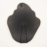 Miroir Ondulé Doux Flamme – Jaune  – 23 x 27,5 x 2,3 cm