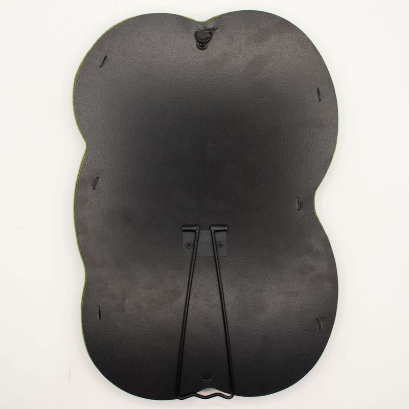 Miroir Ondulé Doux Grand Nuage – Vert  – 33,4 x 23,5 x 2,3 cm
