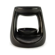 Brûleur Zen Classique en Céramique - Noir Mat