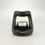 Brûleur Zen Classique en Céramique - Noir Mat