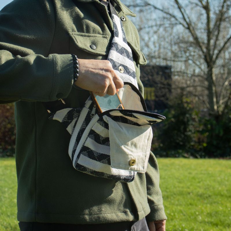 Sacs Jacquard naturels - Nomade de l’Atlas - Bandoulière