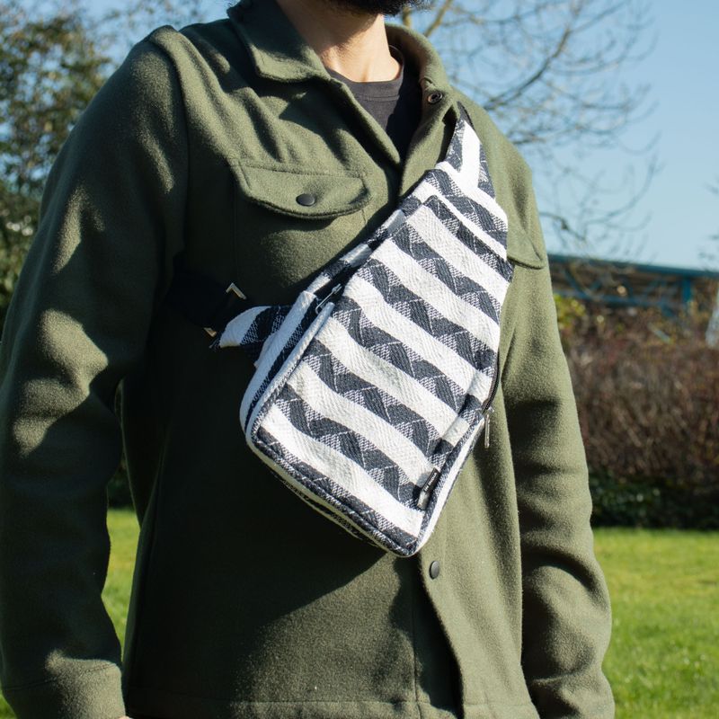 Sacs Jacquard naturels - Nomade de l’Atlas - Bandoulière