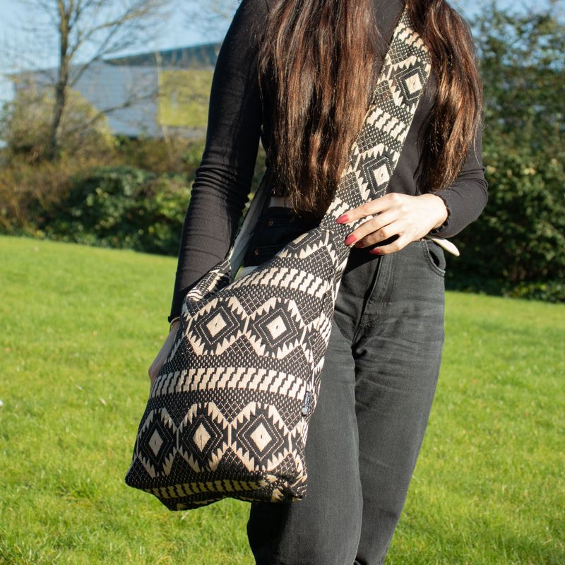 Sacs Jacquard naturels - Artisans du Désert - Nomade