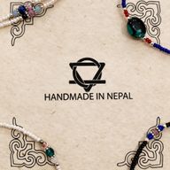 Bracelet de Cheville Lapis & Perles Laiton Népalais (22 cm)