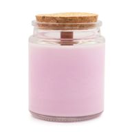 Bougie Mèche en Bois Cire de Soja - Figue Cassis - Sans Étiquette