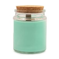 Bougie Mèche en Bois Cire de Soja - Mousse & Brume - Sans Étiquette
