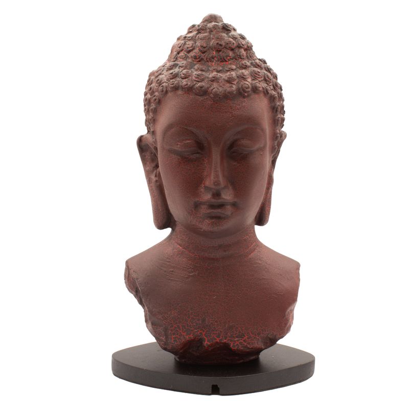 Lampe-buste de Bouddha Molton Lava - socle ovale