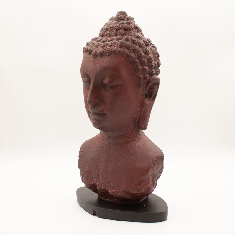Lampe-buste de Bouddha Molton Lava - socle ovale