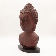Lampe-buste de Bouddha Molton Lava - socle ovale