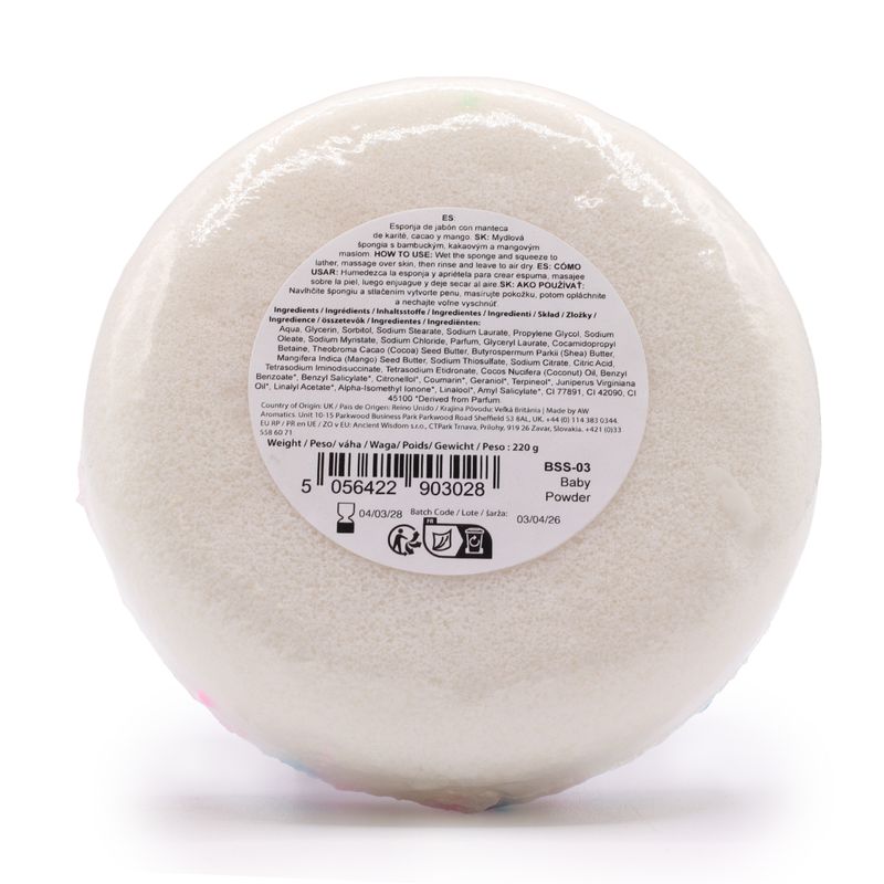 Éponge Savonneuse Triple Beurre – Douceur Bébé