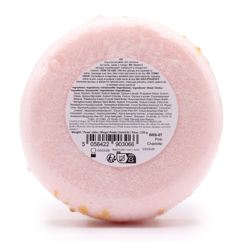 Éponge Savonneuse Triple Beurre – Charlotte Rose