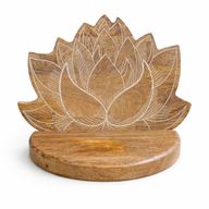 Étagère murale Lotus - Blanc lavé