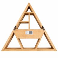 Étagère murale triangulaire avec tiroir