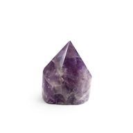 Pointes polies en vrac de pierres précieuses - Améthyste, grade A (environ 5-6 pièces)