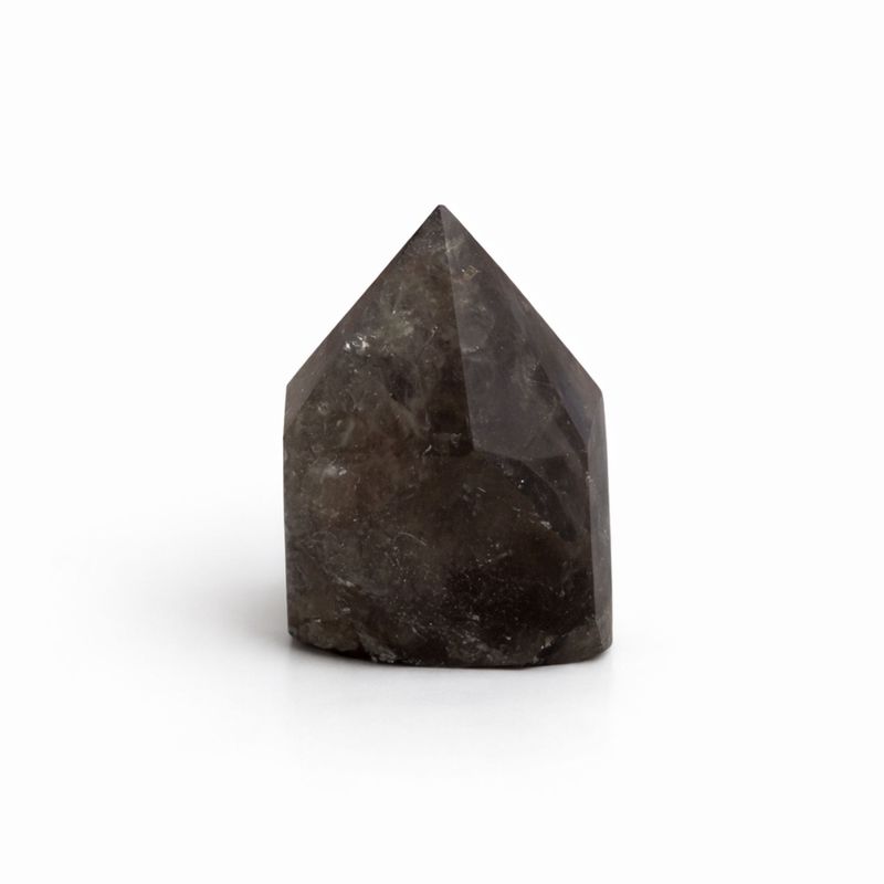 Points gemmes polies en vrac - Quartz fumé (env. 5-6 pièces)
