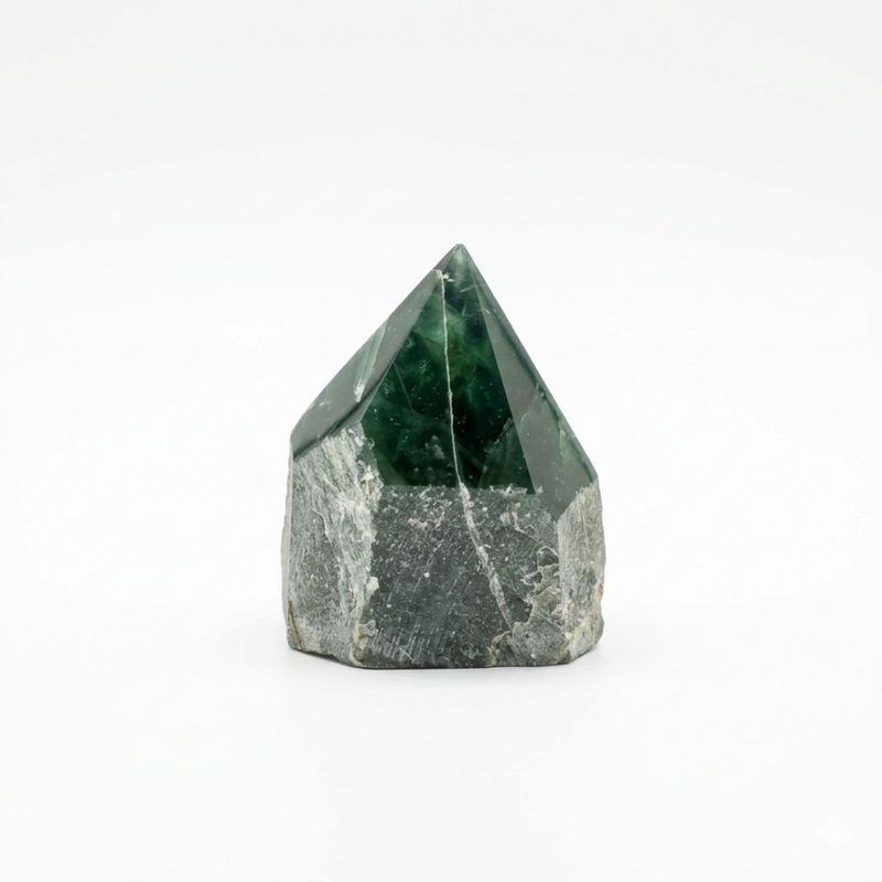 Pointes polies en pierres précieuses en vrac - Aventurine verte (environ 5 à 6 pièces)