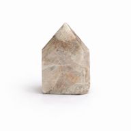 Points polies en pierres gemmes en vrac - matrice avec tourmaline (environ 5-6 pièces)