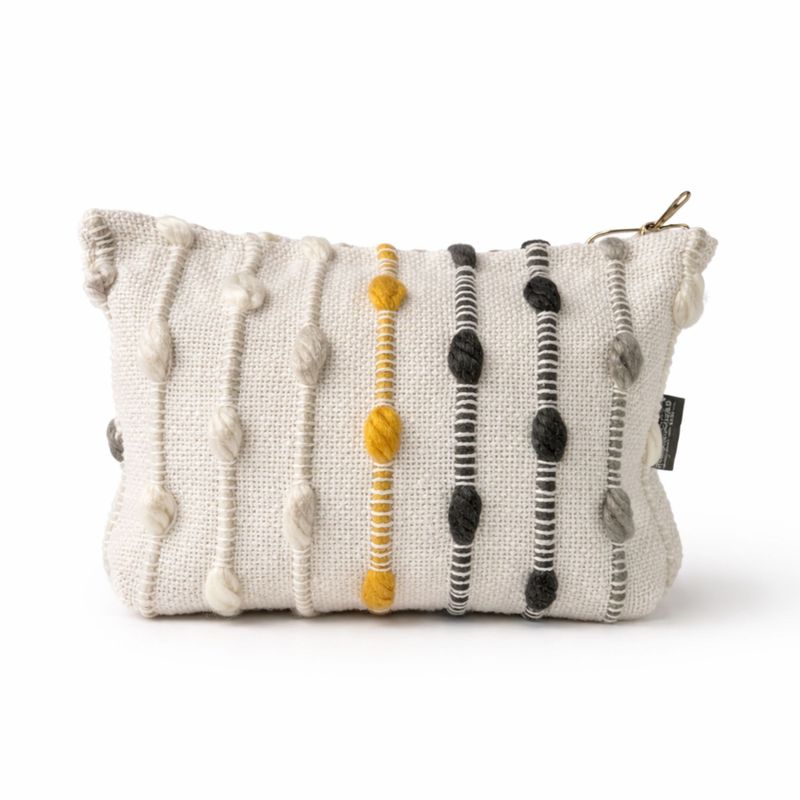 Nomad Sari Trousse de toilette en jacquard indien - Hippie Knot