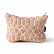 Nomad Sari Indien Jacquard Trousse de toilette - Rose Treillis