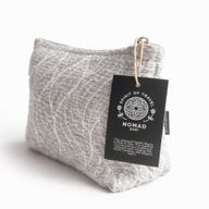 Trousse de toilette Nomad Sari en jacquard indien - Tissage au clair de lune