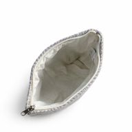 Trousse de toilette Nomad Sari en jacquard indien - Tissage au clair de lune