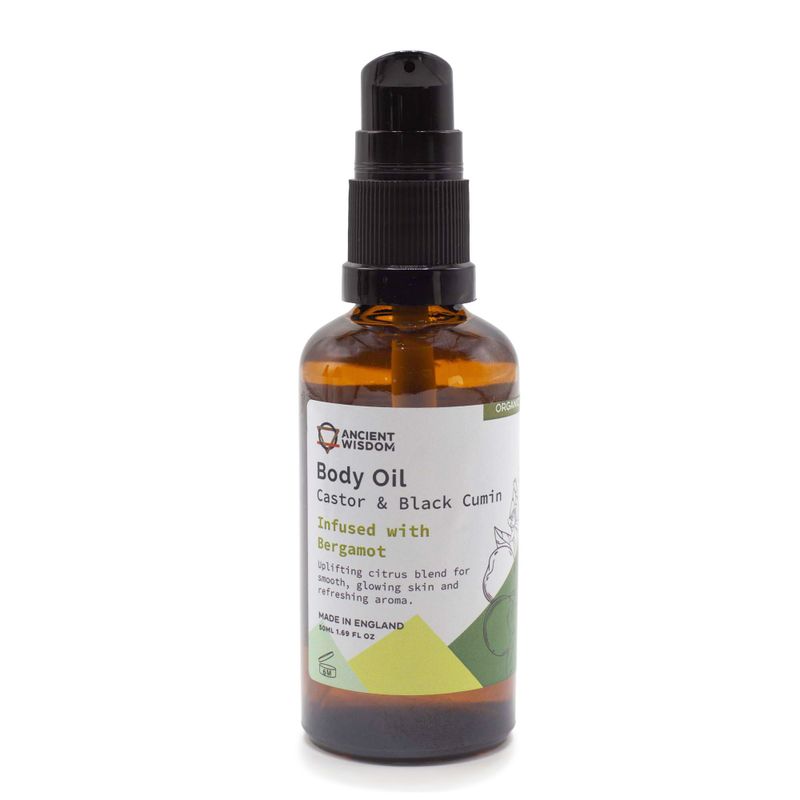 Huile corporelle bio 50 ml - Bergamote