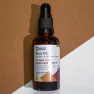 Huile corporelle bio 50 ml - Bois de santal et myrrhe