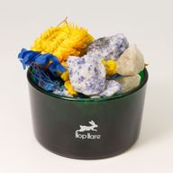 Cristaux Diffuseurs Hop Hare® & Ensemble Floral – Le Soleil – Sodalite