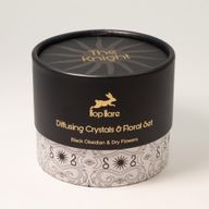 Cristaux Diffuseurs Hop Hare & Ensemble Floral – Le Chevalier – Obsidienne Noire