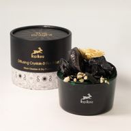 Cristaux Diffuseurs Hop Hare & Ensemble Floral – Le Chevalier – Obsidienne Noire